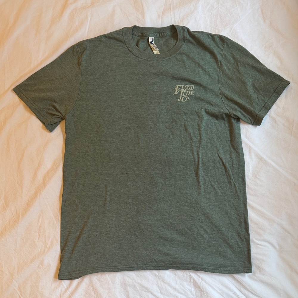 Flood Tide Co Men's Forest Green T-Shirt